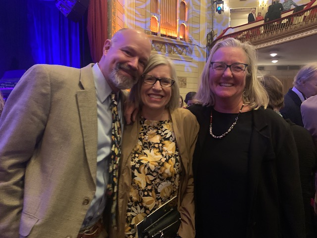 It's always a pleasure to catch up with friends. Binc BOD Pres. Chris Morrow with Sarah Bagby and Annie Philbrick at the Simon & Schuster anniversary party. Congratulations to S&S on their 100th anniversary! Thank you for making Binc part of the celebration!