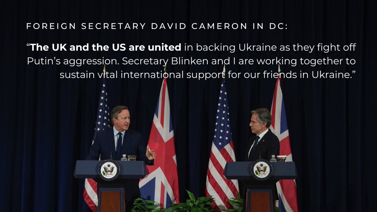CFOA_UK's tweet photo. @David_Cameron on the UK and US backing our friends in Ukraine. 🇬🇧🇺🇸🇺🇦 https://t.co/EXMpZBVfGg
