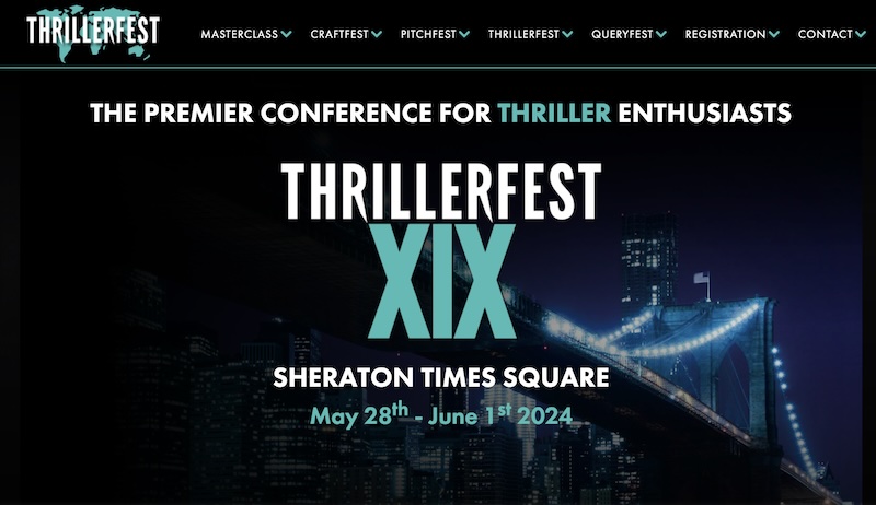 After not traveling to conferences since 2019 before the Covid shutdown, I’m looking forward to hitting the road again. First up, ThrillerFest in NYC, where I’ll teach a class, “An Author’s Process,” on May 29. August, I’ll be at Bouchercon in Nashville. thrillerfest.com/wp-content/upl…
