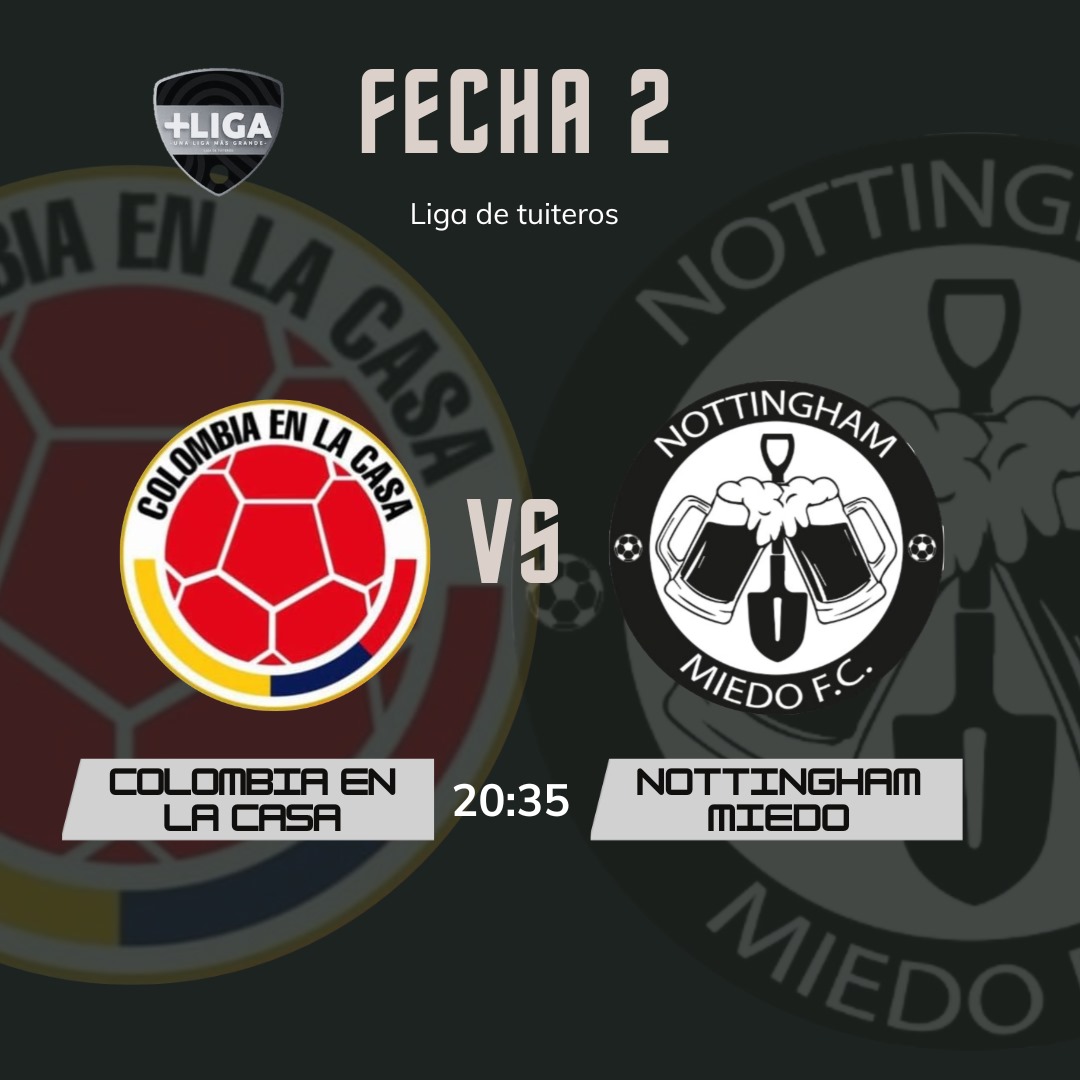 La larga espera llegó a su fin.
Hoy debutamos ante los muchachos de <a href="/colombiaaencasa/">Colombia en la Casa</a> por la segunda fecha de la <a href="/ligadetuiteros_/">Más Liga</a>.
#VamosQueVamos 🤍🖤