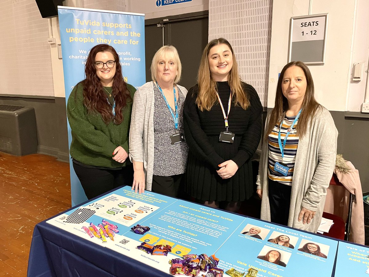 TuVida (@tuvidasupport) on Twitter photo Fantastic to be at the <a href="/VOGCouncil/">Vale Council 🏴🇺🇦</a> unpaid carers event today at <a href="/BarryMemo/">Memo Arts Centre</a>. Our team are there until 6pm, come and say hello! Fantastic to be at the <a href="/VOGCouncil/">Vale Council 🏴🇺🇦</a> unpaid carers event today at <a href="/BarryMemo/">Memo Arts Centre</a>. Our team are there until 6pm, come and say hello!