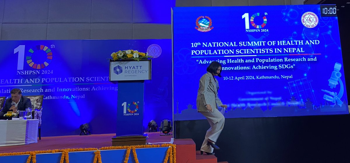 Healthcare access in mountain districts is especially limited for people with disability #PWD, particularly women. It's crucial to review and improve this state of art, says Pabitra from @HERDIntl. Let's make quality healthcare accessible for all. #NSHPSN2024