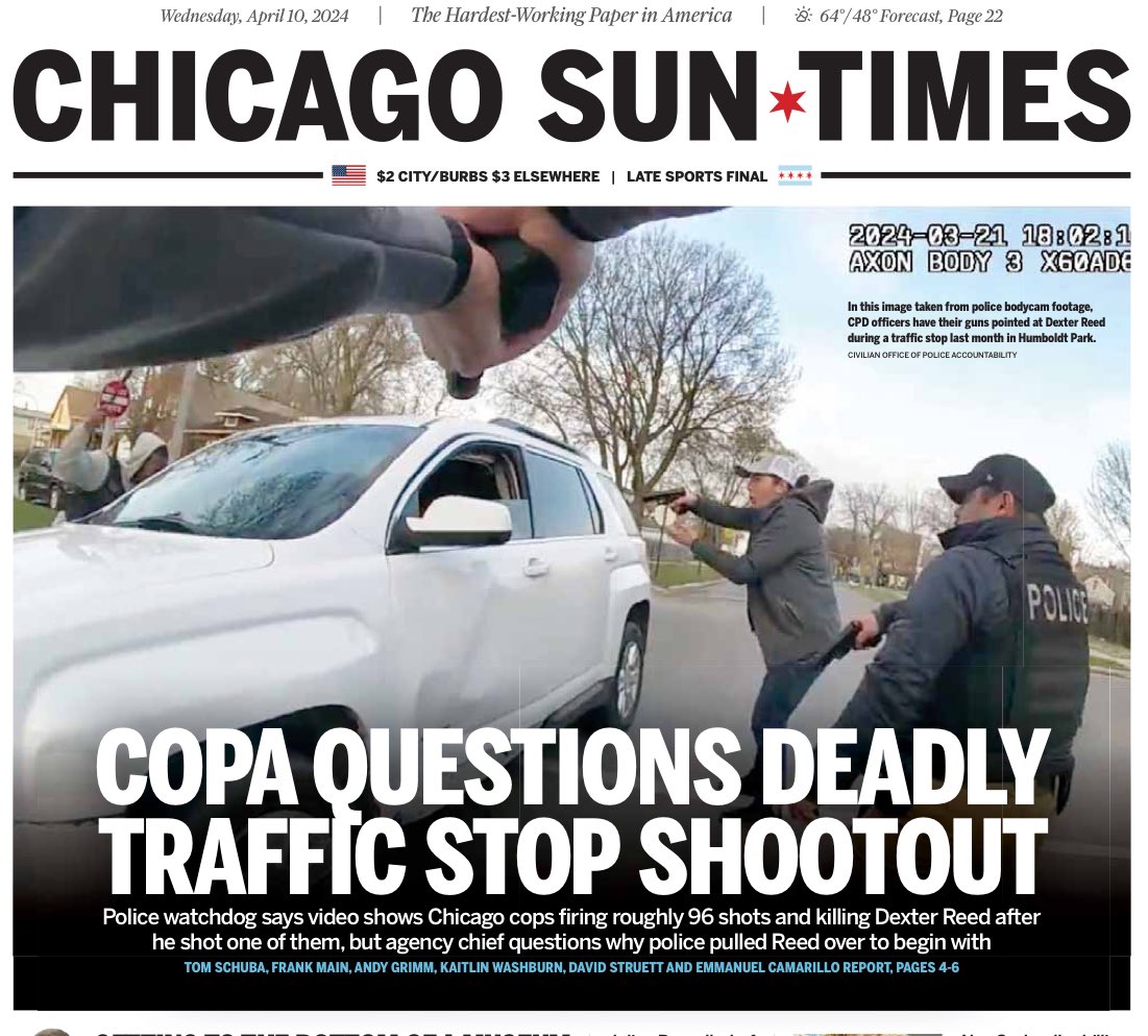 The deceased fired 11 shots at police officers after ignoring numerous police commands to roll down his window. Yet we still have to turn this tragedy into a politically charged racial controversy?