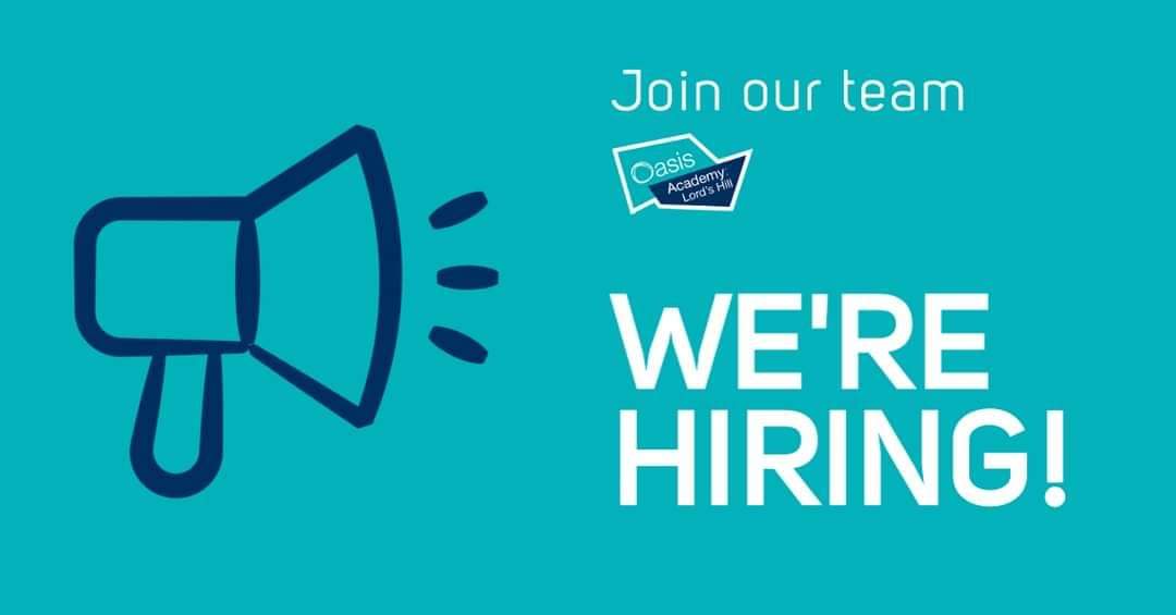 We are recruiting! Come and #jointheteam on the South Coast. Grow your career at one of our wonderful academies @OasisLordshill @OasisSholing @OasisMayfield as we strive for exceptional education at the heart of the community. Visit the OCL jobs portal - oclcareers.org
