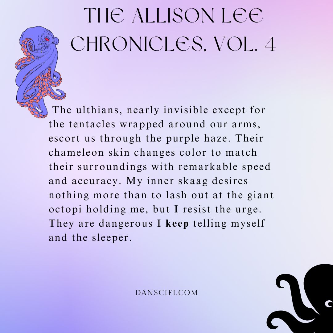 Enjoy this excerpt from The Allison Lee Chronicles Vol. 4!!! #BooksWorthReading #yareaders #scifi #fantasy #wpbks  #WIP #bookqw