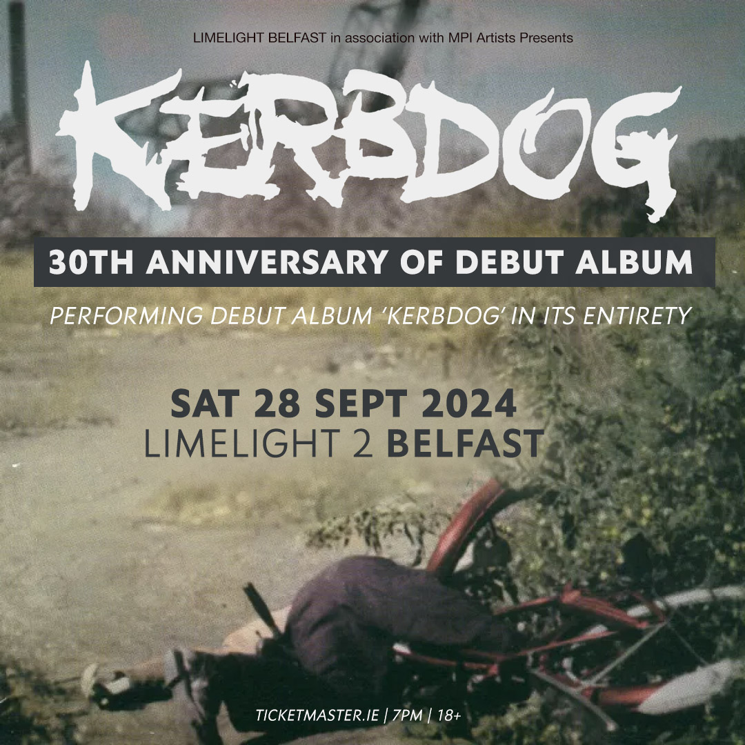 Alt-Heavy Rock quartet @kerbdogofficial are set to perform their self-titled debut album 'Kerbdog' in its entirety at The Limelight on Saturday 28th September! 🎸 𝗪𝗜𝗡 𝗧𝗜𝗖𝗞𝗘𝗧𝗦: For a chance to win a pair of tickets: REPOST & TAG YOUR +1 🎫 Tickets on sale Friday 10am