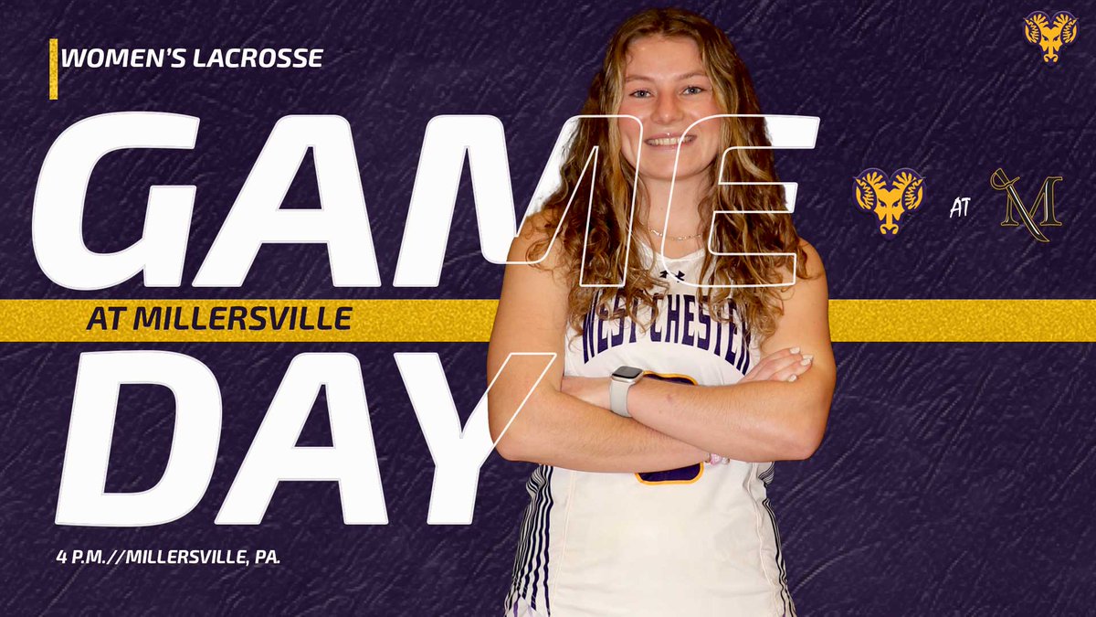 WLAX: It's #GameDay! We are back in action today at Millersville beginning at 4 p.m.! Good luck Golden Rams! #ramsup