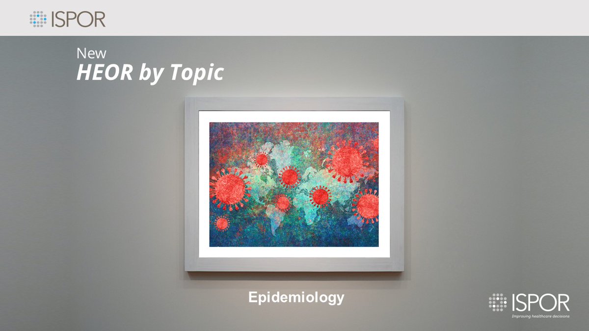 Epidemiology is a featured topical area in ISPOR’s new “HEOR by Topic” online resource. #Epidemiology #PublicHealth #HEOR #healthcare ow.ly/aAWM50QX8Wz