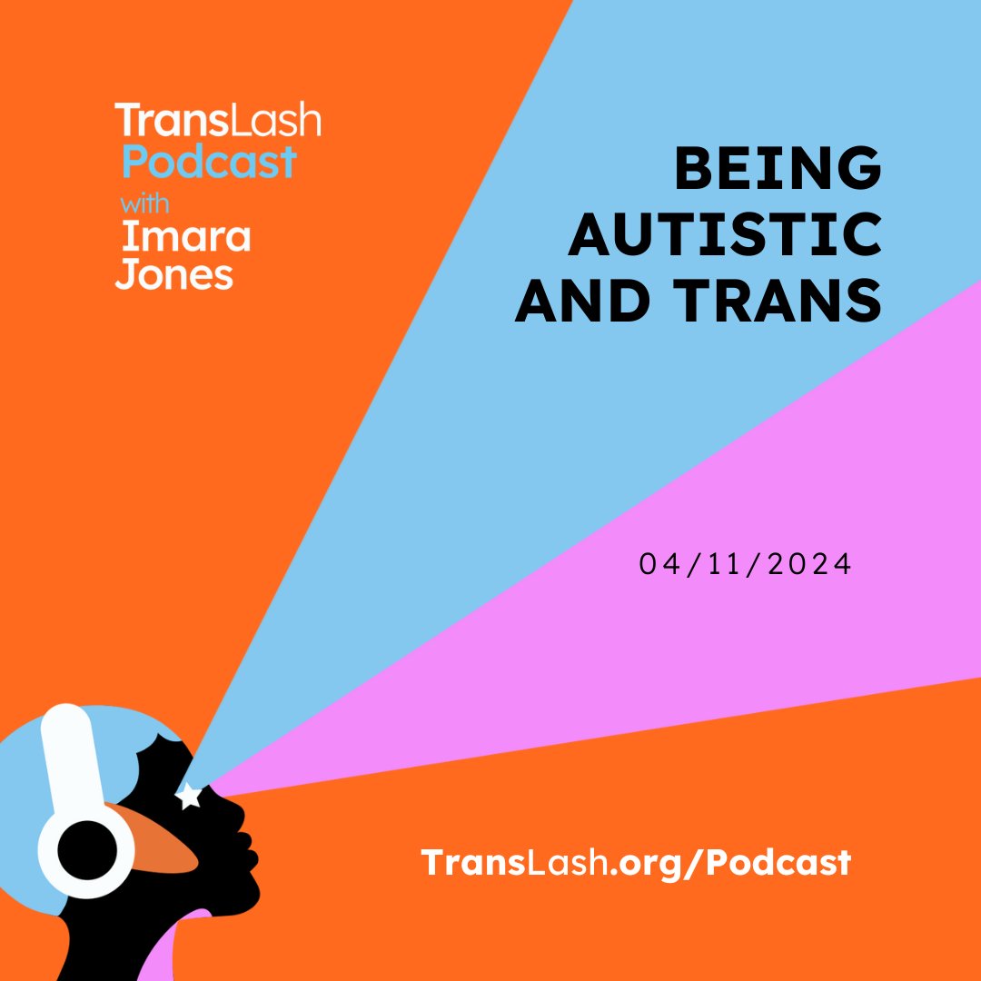 EP 91 of #TransLash Podcast with @imarajones “Being Autistic and Trans” ft. @DrDevonPrice drops tomorrow April 11! 🎧 Subscribe: apple.co/translash #AutismAcceptanceMonth
