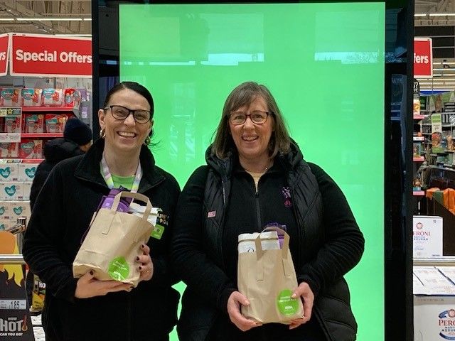 💜 A big THANK YOU to Fay, Community Champion @Asda #Gloucester. Fay and Asda have supported us by providing raffle prizes for our charity ball, the quiz night and now the Zumbathon, also a prize and refreshments to the BADCo pantomime. Thank you so much for your support. 🙏