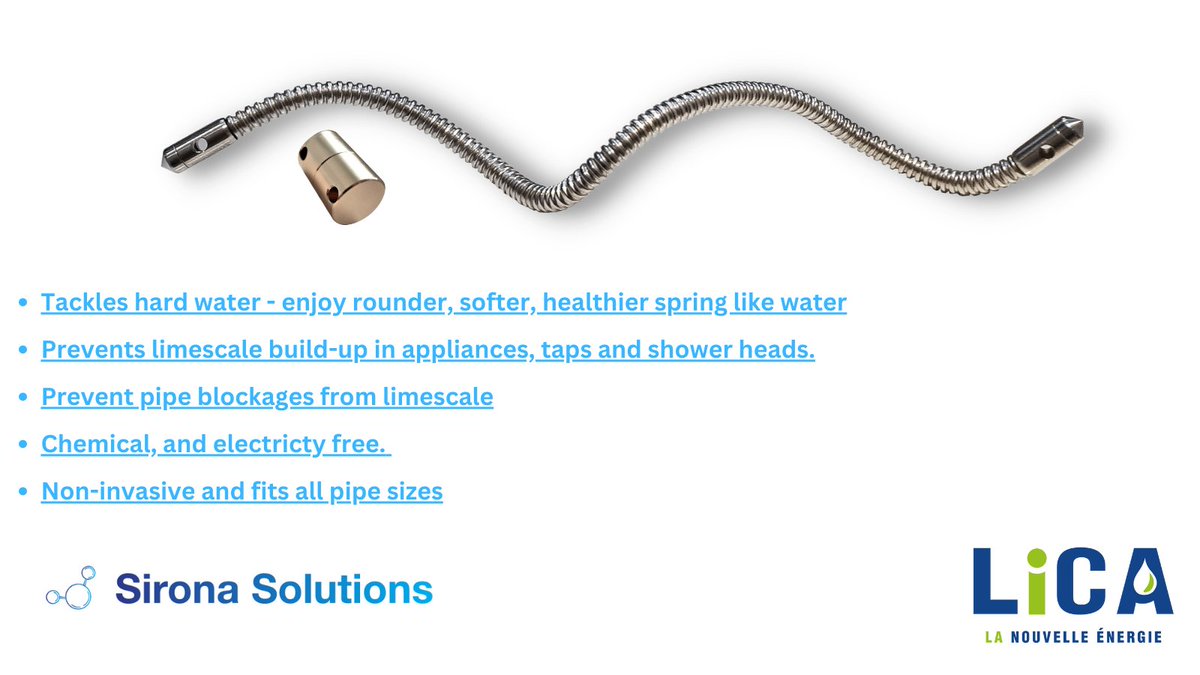 InfoSirona's tweet image. Our Revolutionary - E-Acti&apos;Water+Ⓡ. Activated water in your home, business or industry. Enjoy healthier water and reap the benefits. Visit us to find out more! bit.ly/3PYLAQt 
#ActivatedWater #HardWater #WaterTech #SustainableTech