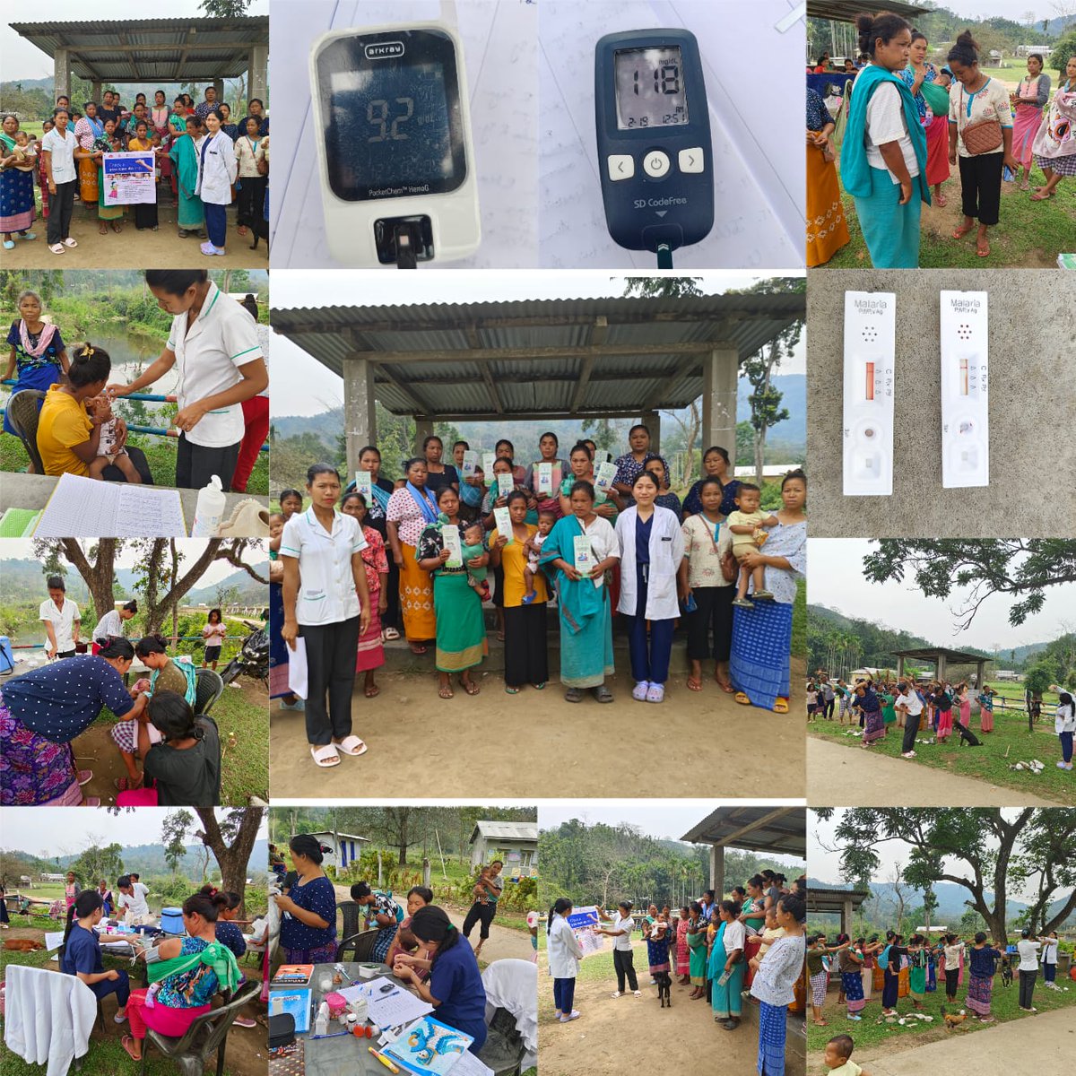 VHND cum Safe Motherhood Day, observed at Rongbinggre HWC #EastGaroHills.
Awareness was raised about oral care, leprosy, Routine Immunization, Handwashing, personal hygiene and mental health etc.
#CommunityParticipationForHealth #HealthyCommunity #MeghalayaForHealth