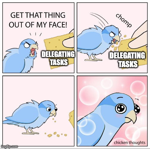 Delegating tasks is one of the best things I'm learning to do as a dev and indie hacker I've wanted to do everything myself forever. But + handling support + building new features + fixing bugs + talking to customers + helping out with marketing is extremely difficult to do