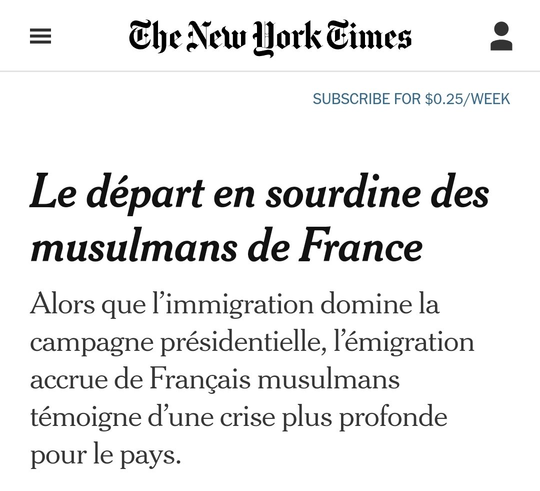 @GDarmanin L’exode silencieux des Français musulmans.
radiofrance.fr/franceculture/…
Le départ en sourdine des musulmans de France. 
#LoiSéparatisme #LoiImmigration 
nytimes.com/fr/2022/02/13/…
twitter.com/BMoon_bee/stat…