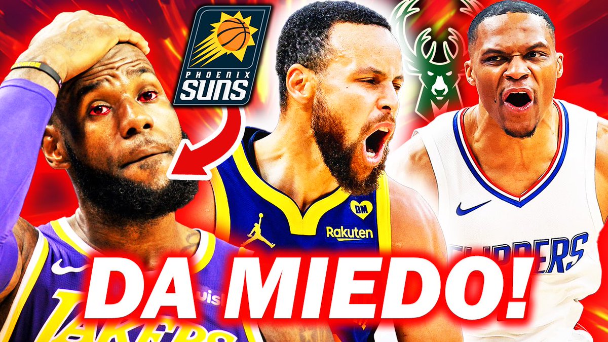 - LeBron NO puede CON WARRIORS - Antetokounmpo LESIONADO - DESASTRE EN SUNS - DONOVAN A SPURS? - BRUTAL: Doncic, Wemby, Embiid… - GRAN ÚLTIMA HORA youtu.be/RPKkbbv-NUs 🔁❤️gracias y buen día