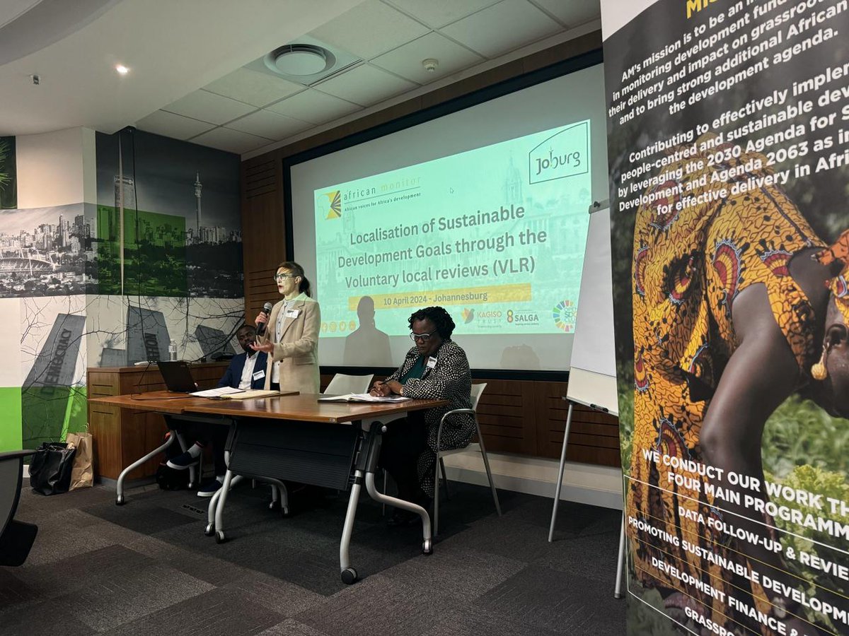 African Monitor supported @CityofJoburgZA   in conducting a stakeholder engagement on the city's Voluntary Local Review (VLR).  The consultation is aimed at stakeholder input & contributions in the VLR

#stakeholderengagement #vnr2024 #VLR #Johannesburg #SDGs #Agenda2030