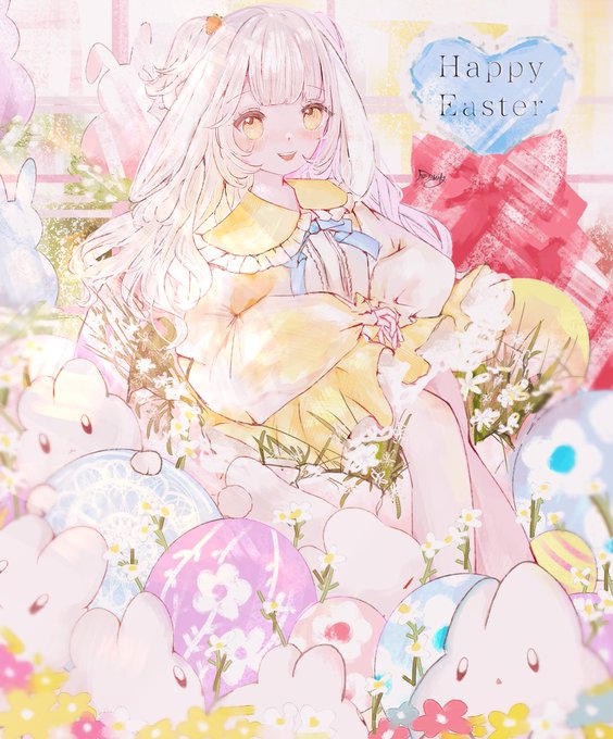 「easter long hair」 illustration images(Latest)