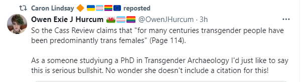 Caron Lindsay is a spokesperson for the Lib Dems, who like to think of themselves as 'evidence-based', and editor of the Lib Dem Voice website. Why bother reading Cass when you can just retweet a semi-illiterate and sweary rant by Owen Hurcum? 🤣