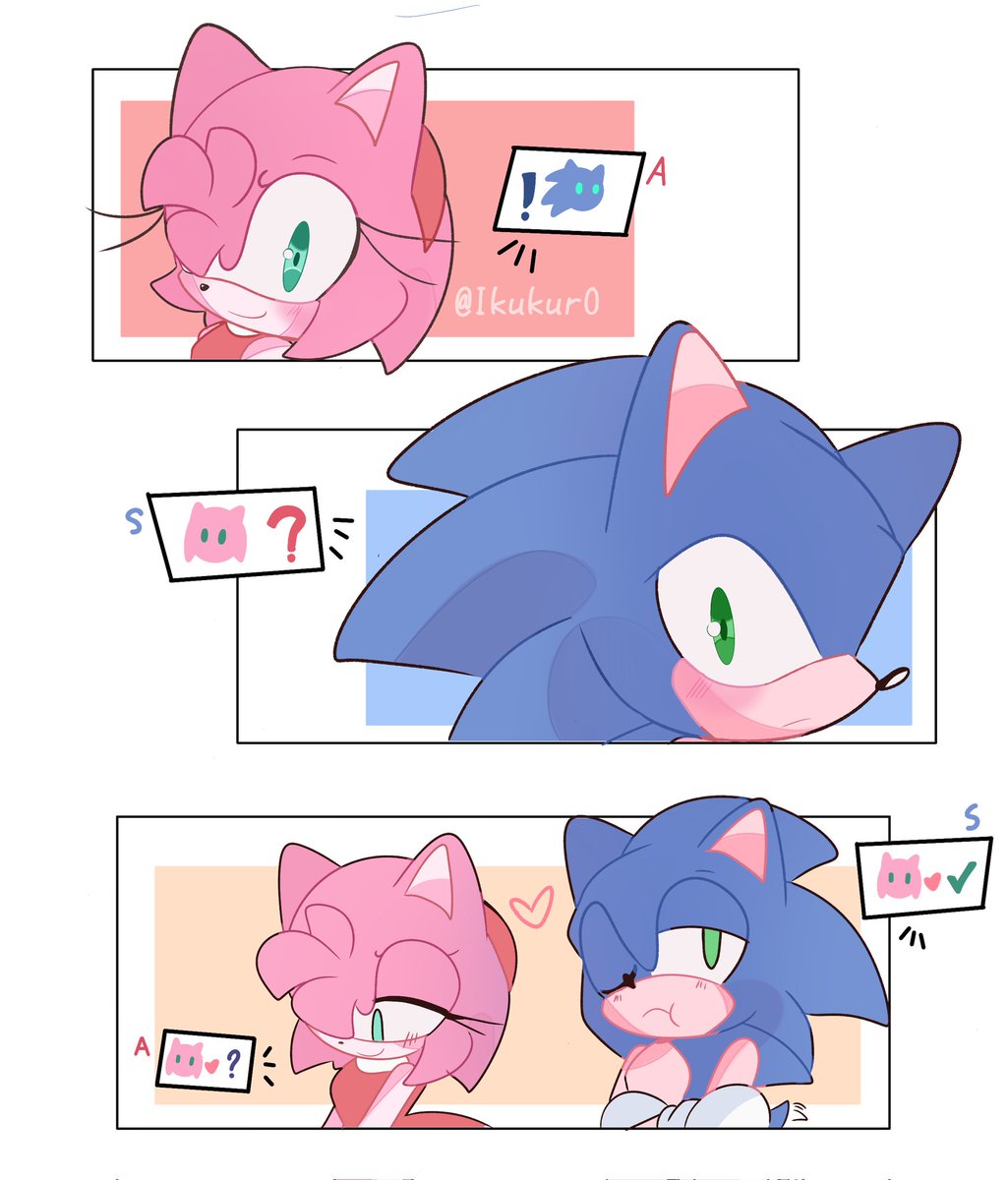 Word 💬 
(I have bit free time to finish this draw :D)

#SonicTheHedgehog #SonAmy