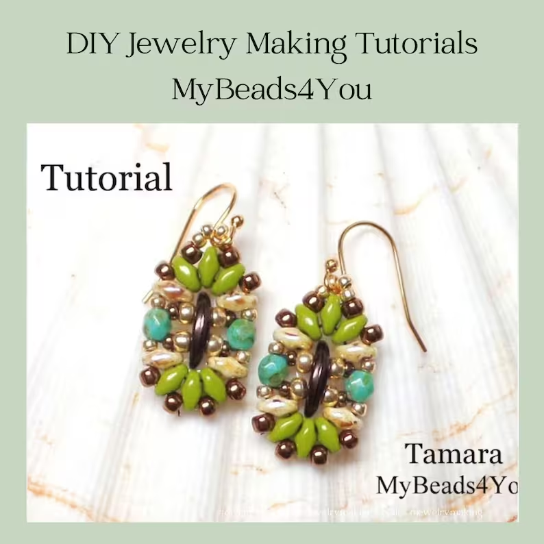 #MyBeads4YouPatterns #Smilett23 #Etsy #etsyfinds #Epiconetsy #diy #Crafts #crafting #Tutorial #earringpattern #etsylove #etsyseller 
mybeads4you.etsy.com/listing/768997…