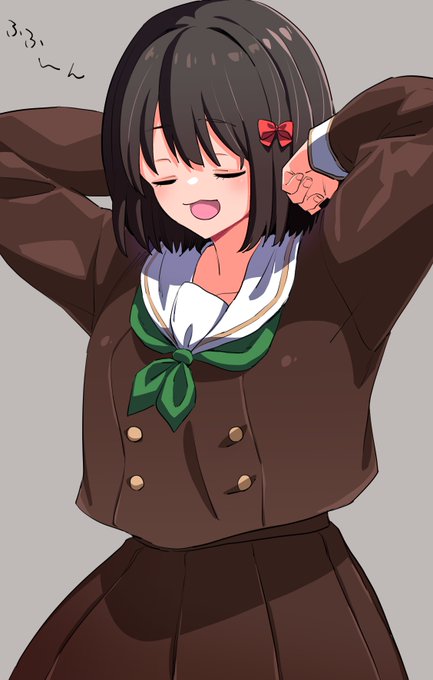 髪をふぁさっとして良い匂いを放出しようとしている所を撮影されたかなぴー 