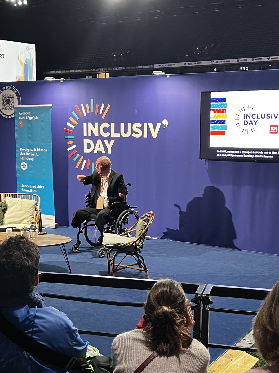 Incroyable Philippe Croizon a Inclusiv’Day !!
Merci