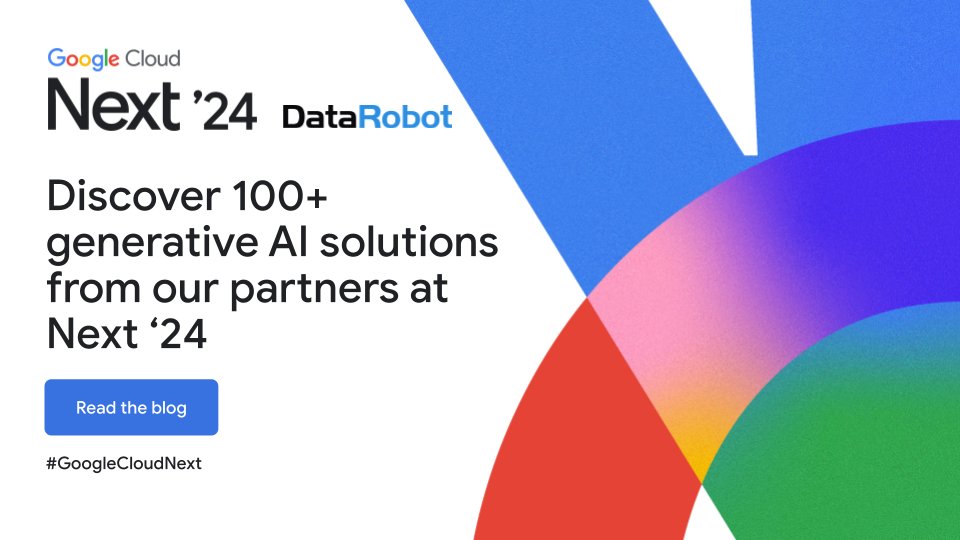 We’re proud to partner with @googlecloud to accelerate AI solutions ✨ Together, we deliver AI-powered applications to help organizations tackle industry-specific use cases, from navigating loans to improving emergency room triage. 📍Stop by our booth #1431 at #GoogleCloudNext