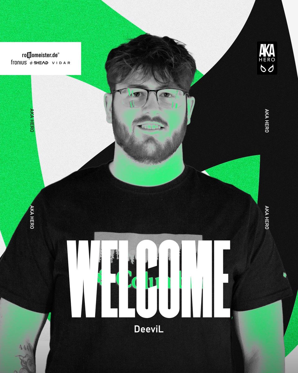 AKAHEROESPORT's tweet photo. ⚫️Announcement⚫️
We have something for you. 👀
Our new Players for the international Team. 🔥
Welcome to AKA HERO! 😍
@666DEEVIL_
@CSL1AM
#BEAHERO https://t.co/a24bHzlSTR