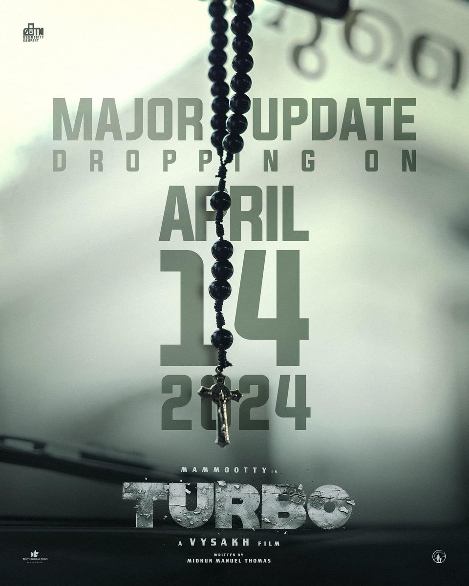 #Turbo Major Update on Vishu Day April 14 💥💥💥

#Mammootty #Vysakh