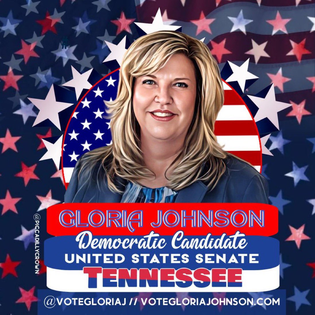 @RealMartyT7 Great job Marty!!!👏👏👏 Elect Gloria Johnson @VoteGloriaJ to unseat do-nothing Marsha Blackburn!!!