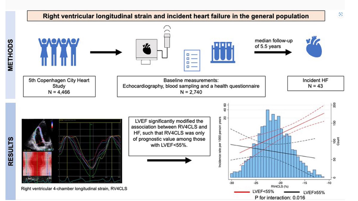 📢 New research uncovers the predictive power of right ventricular strain in identifying heart failure risk in the general population. 🫀💔Learn more about the study's insights into RV free wall and four-chamber longitudinal strain here: #Cardiology pubmed.ncbi.nlm.nih.gov/37878747/