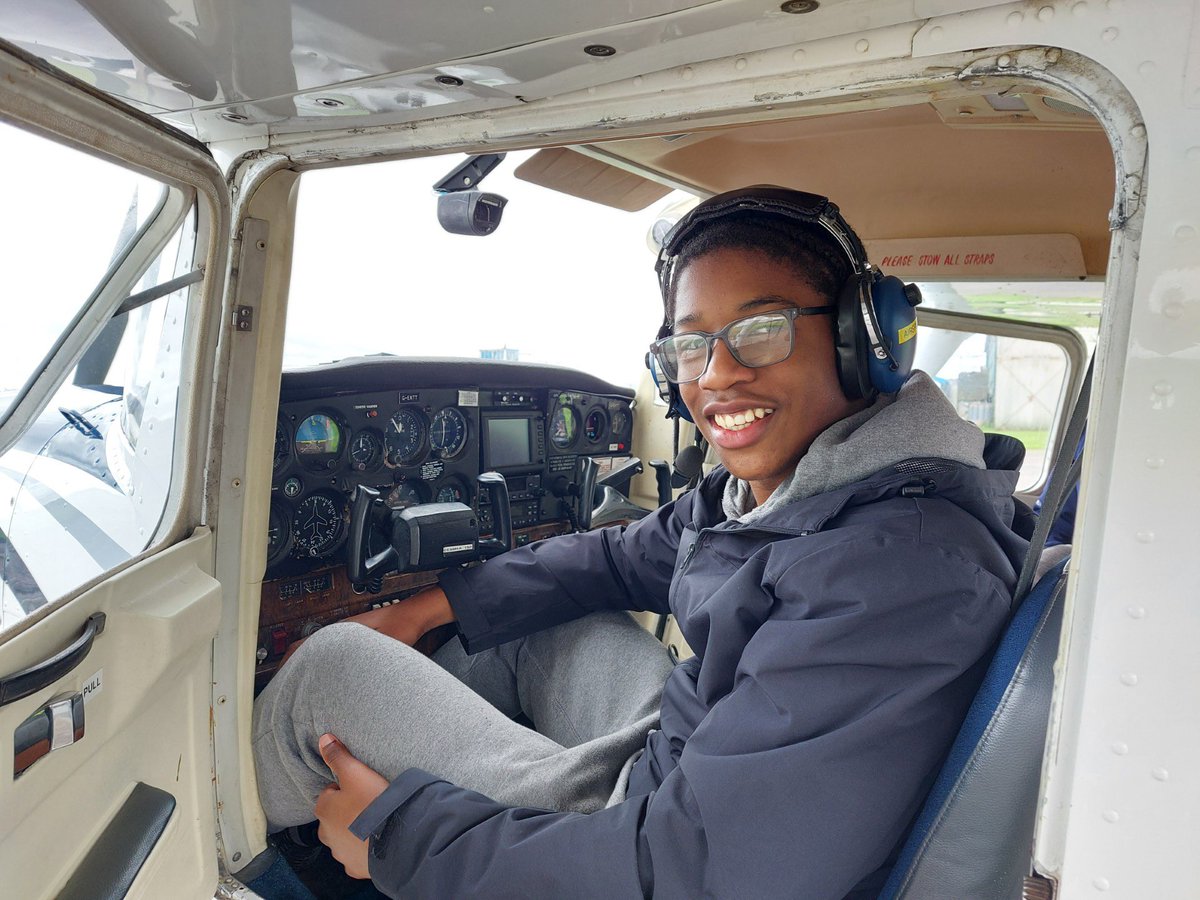 Dream Big, Fly High! ✈️ Four WGS students, accompanied two students from SWBA on a 'day in the life of a pilot' at Halfpenny Green Airport as part of their career development. #WeAreWGS #WGSCareers #Pilot