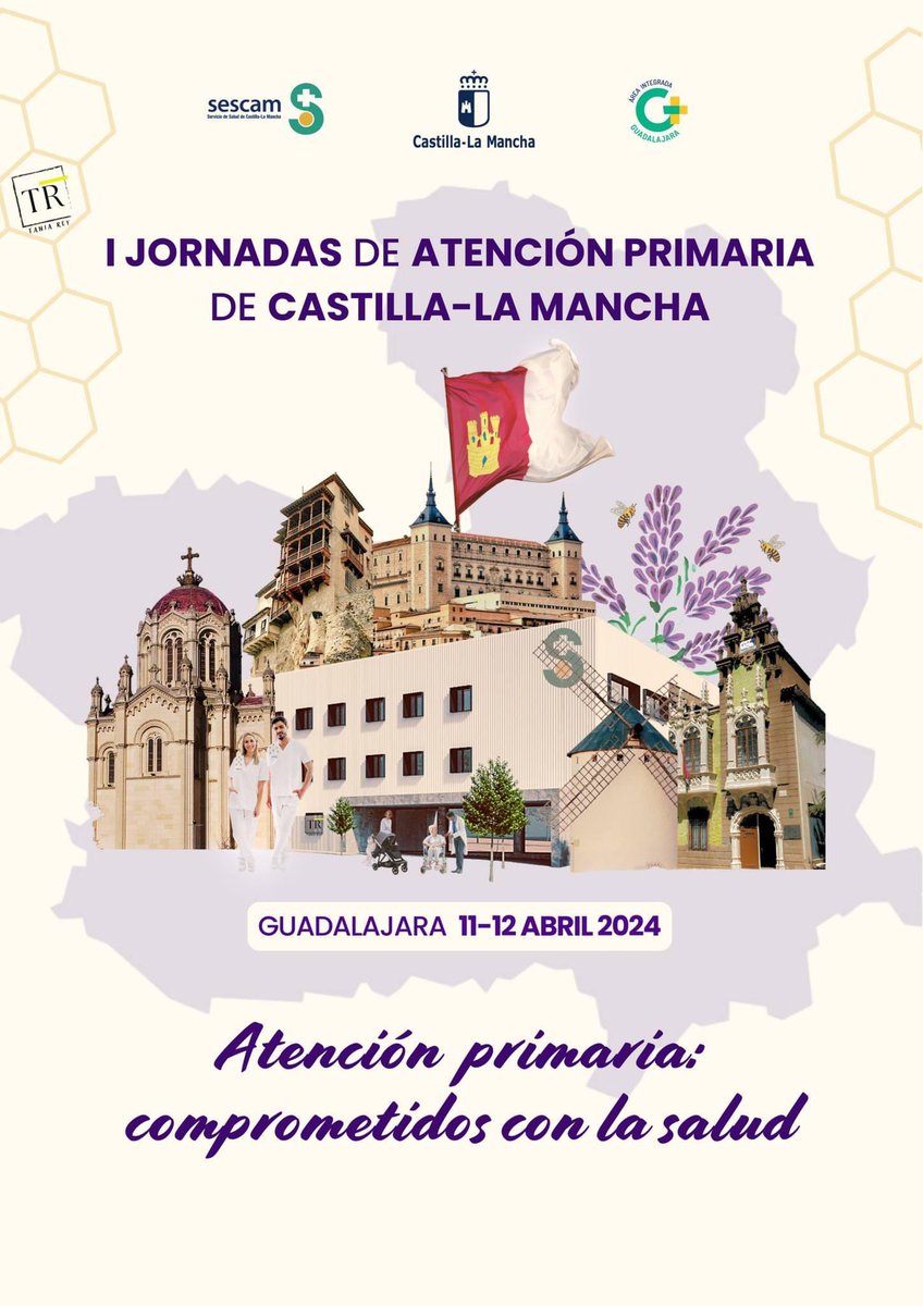 🚨🚨 mañana nos vemos en las I Jornadas regionales de #AtencionPrimaria de #CastillaLaMancha 🤩🤩 mucha #ilusion #esfuerzo 👩🏼‍🏫👨🏻‍🏫🧑‍🏫 espero que sea muy provechoso: sesiones, mesas, talleres… @Angeles_Martin_ @SanidadCLM @SanidadGU