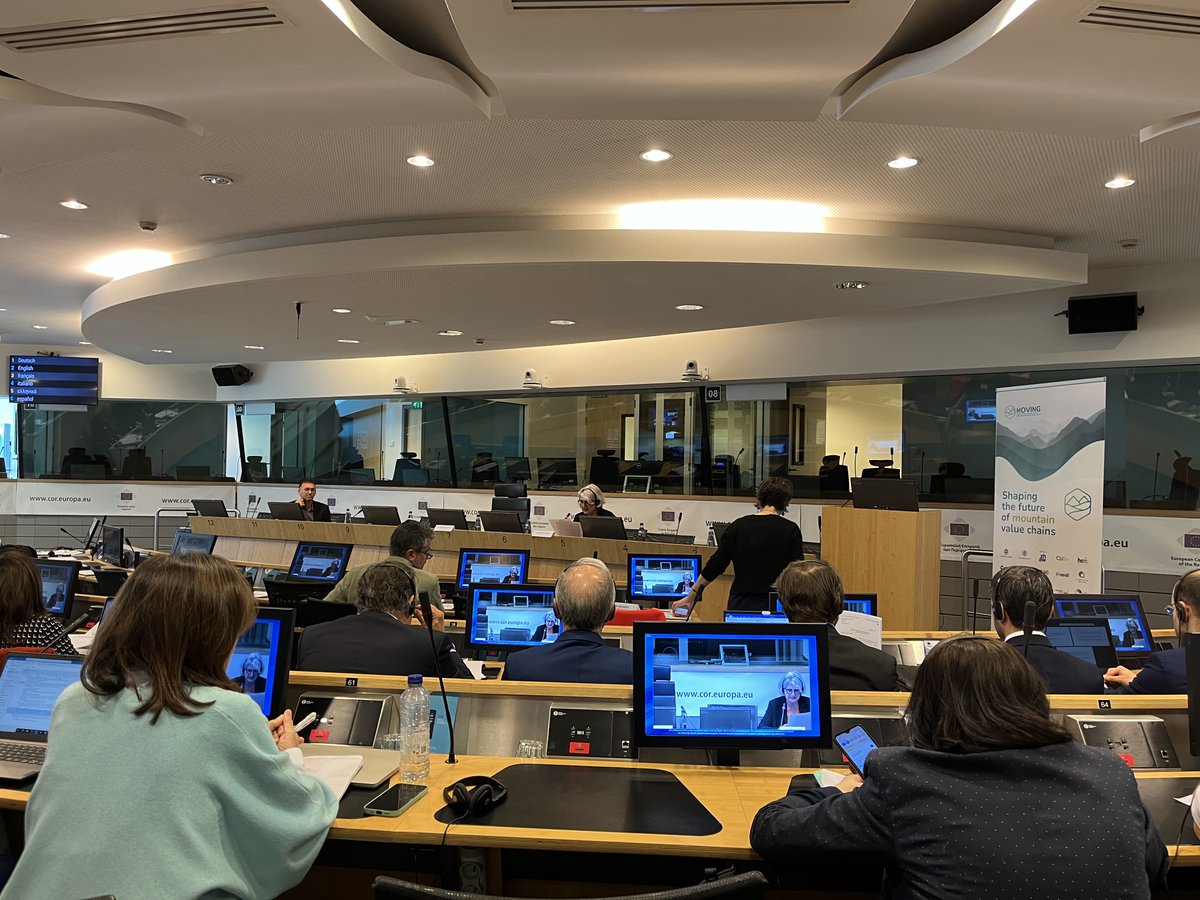 The 🇪🇺 Optional Quality Term promotes the quality of #MountainProducts and their benefits for mountains’ environment and rural development 🧀⛰️ The @EU_CoR has always supported its use and Member States must act for better implementation says @KGloanecMaurin at #EUQuality event
