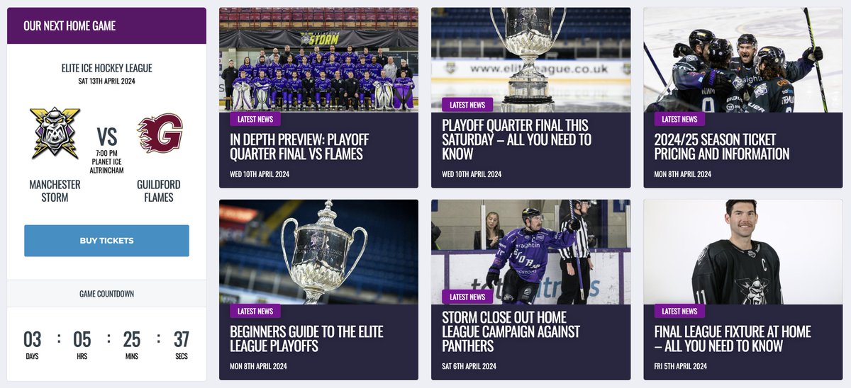 🏆 - 𝗘𝗜𝗛𝗟 𝗣𝗟𝗔𝗬𝗢𝗙𝗙 𝗣𝗥𝗘𝗩𝗜𝗘𝗪 We're just days away from our 𝗣𝗟𝗔𝗬𝗢𝗙𝗙 QF series with Guildford Flames. Head to our official website now for an in depth preview, all you need to know and a beginners guide! We've got you covered! ⤵️ 🌐 - bit.ly/McrStormOffici…