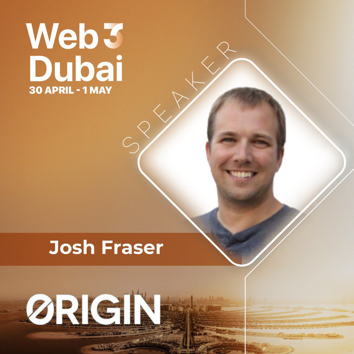 ⚡ Excited to share that @joshfraser from @OriginProtocol will be joining us at Web3 Dubai as a speaker. 

🎟️ Grab your discounted ticket with CODE: web3dubai2024
discover.billyapp.live/events/web3-du…