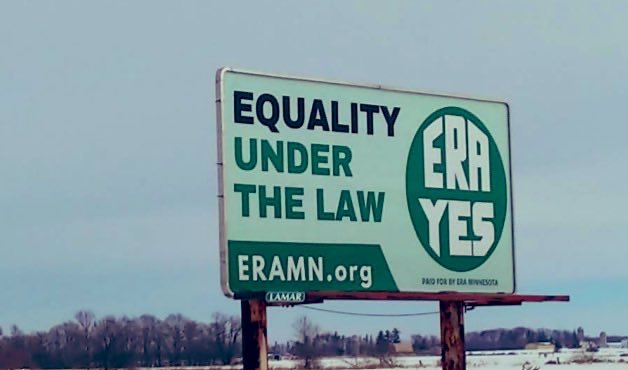 How ‘bout it, #mnleg?  

#EnactERA #ERANow #YESonERA #EqualityofRights #YES4ERA