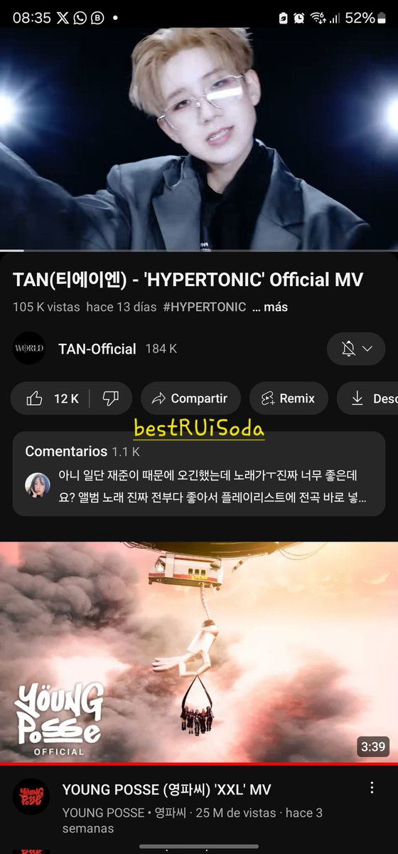 Soda las vistas ya no están congeladas es momento de empezar con el stream lo más que podamos, los chicos merecen más que solo 100k de vistas porfavor trabajaron muy duro, sube tus capturas de stream con estos # y anima a más sodas a participar 
#TAN #streamhypertonic