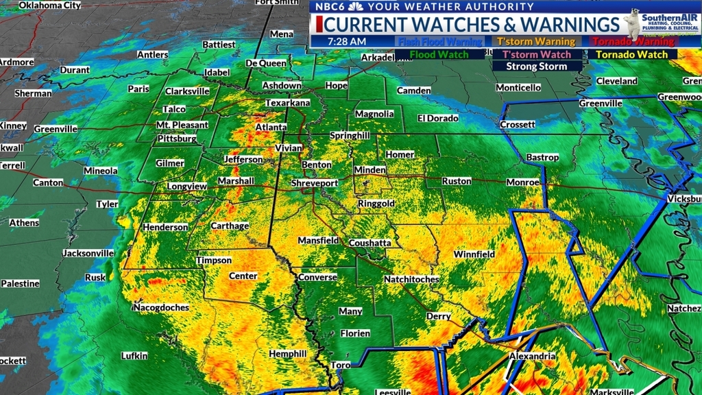 WEATHER AUTHORITY ALERT.....SHV extends time of Flash Flood Warning [flash flood: radar and gauge indicated] for Caldwell, Grant, La Salle [LA] till Apr 10, 9:45 AM CDT ..... Click for more information: ift.tt/c3JeDdQ