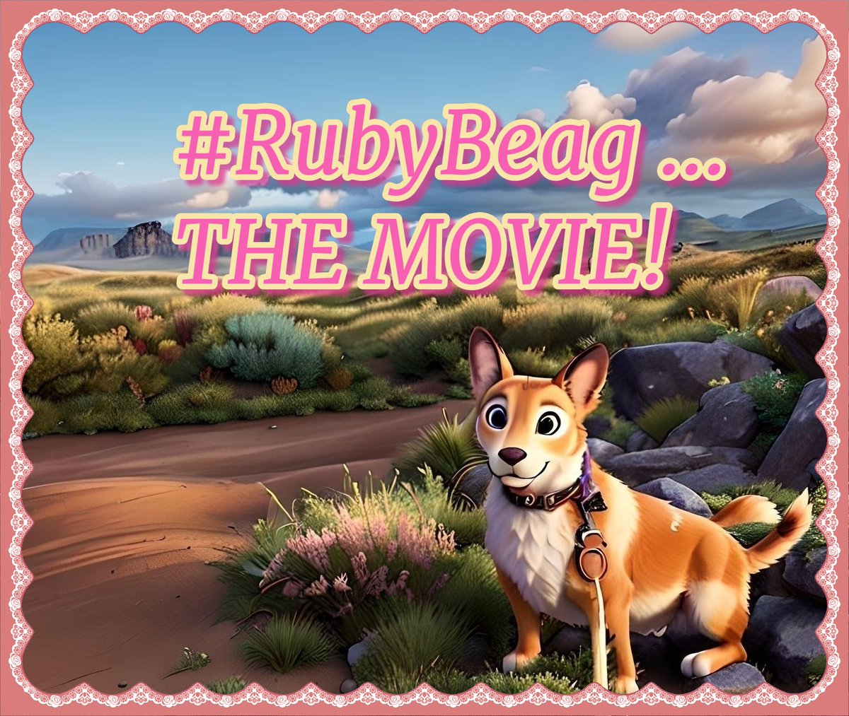 @Lalavande33 CONGRATULATIONS!!! 
100 Days of Walking!!!

Next has to be 'RubyBeag ~ THE MOVIE!' ♥

#RubyBeag #dogs #walking #Donegal 
#Ireland #pets #movies #films