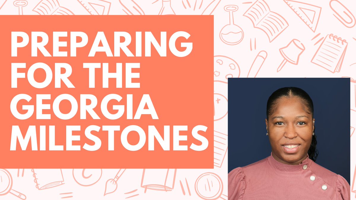 The Georgia Milestones (GMAS) are around the corner and GeorgiaCAN wants to make sure you have the necessary tools to best prepare your child. Check out the blog post from our Community Engagement Organizer, Ty'Sheka Lambert. bit.ly/4aM7Bdb