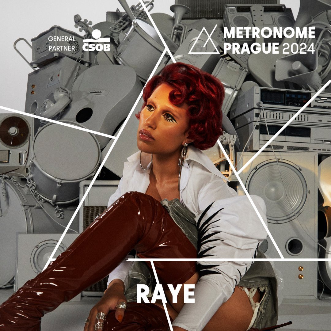 Britská zpěvačka @raye se chystá do Prahy! A to už 22. června díky @metronomeprague. RAYE je jednou z našich nejlepších současných zpěvaček a mimo jiné napsala i písně pro Beyoncé, Rihannu a Johna Legenda. Těším se moc 🤩