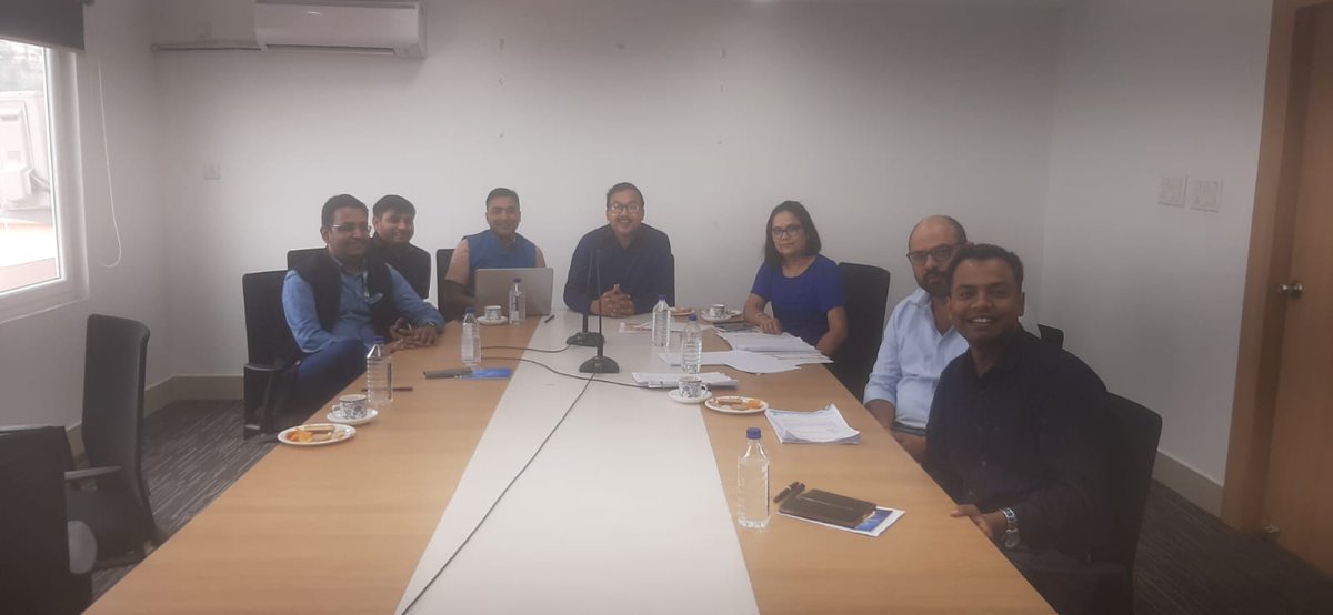 The Project Review Committee meeting for the renovation and interior work in Itanagar, aimed at creating state-of-the-art STPI facilities, was held on 10.04.2024 at STPI-Itanagar. Other committee members joined the meeting through VC. #STPIINDIA @stpiguwahati @arvindtw