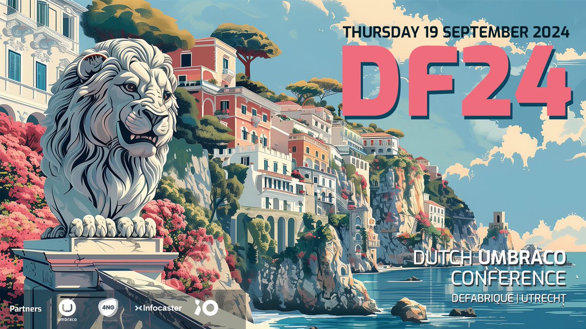 🦁DF24 - Dutch Umbraco Experience is Back! 
🗓️ Sept 19th, 2024
📍 Utrecht, The Netherlands
🎙️ Call for Speakers Open! Share your Umbraco insights! Sessions in English or Dutch.
🎟️ Early-Bird Tickets: €99 (+vat + fees)

Details & info: df24.nl
#DF24 #Umbraco