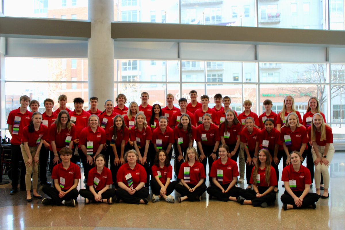 MprusaMarla's tweet photo. Congrats to the Howells Dodge FCCLA Chapter, who received the Red and White Affiliation Award, the Chapter Development Award,  the Nebraska Families First National Program Award, the Gold Community ServUs Award, the Gold Chapter Award and the State Community Service Award! https://t.co/cErvoaQNez