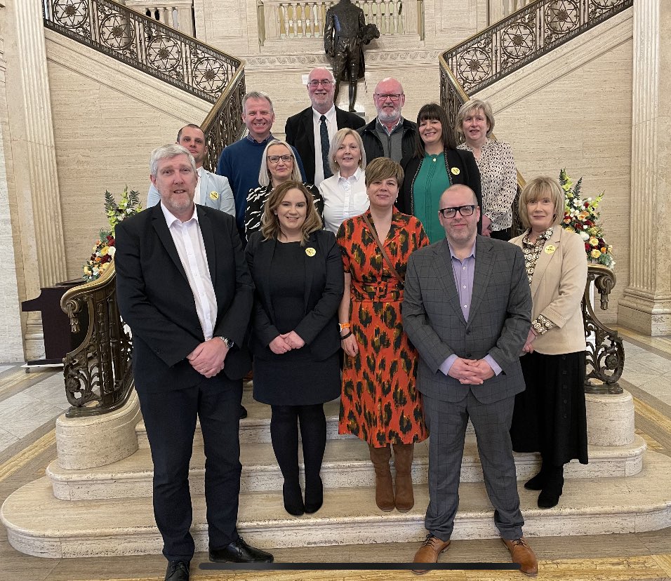 DART Director Ian had a productive meeting with members @CTAUK1 &our Rural Community Transport Partnerships @stormontestate, joined by @JohnODowdSF. Discussing practical solutions to challenges faced.Together, they are working towards improving 🚐 services for our communities.