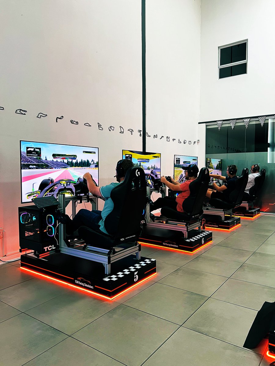 TGNza's tweet photo. Challenge your friends to a race like no other at TGN Racing Simulator Racing Center, may the best racer win! 🏎️🔥
Book now at https://t.co/dLinv7U2xc

#FriendsRacing #TGNRacingSimulators #TGNza https://t.co/vxLzC3Io8U