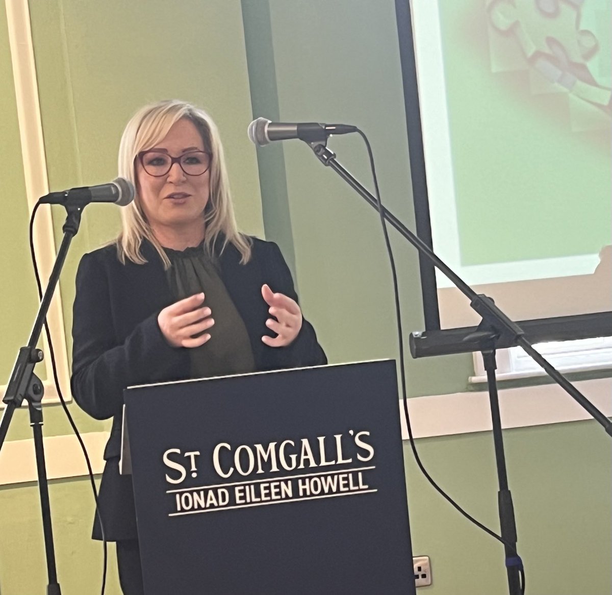 Michelle O Neill reflects on the need for society to tackle divisions. ‘Change is happening. The future is for everybody. Tackling sectarianism is a huge challenge. But we need to meet this challenge and move forward and unite on the basis of equality’.