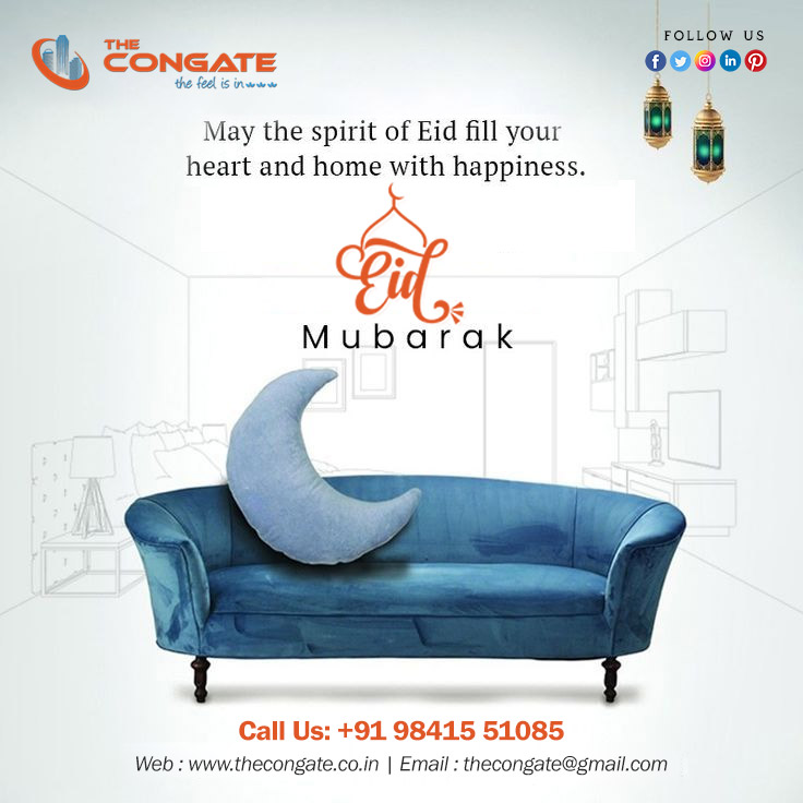 Eid Mubarak!! #Mubarak #Eid #eidmubarak #allah #ramzanmubarak #Ramzan #ramzanwishes #congate #thecongate #chennai #homeinterior