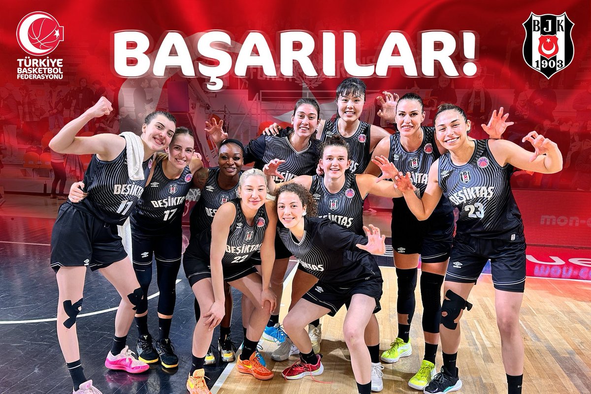 🇹🇷 Bu akşam, Kadınlar EuroCup final serisi ikinci maçında London Lions ile karşılaşacak temsilcimiz Beşiktaş BOA'ya şampiyonluk mücadelesinde başarılar dileriz! @BJK_KadinBasket